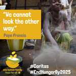 We cannot look other way - Pope Francis
