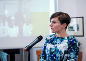Simona Hoťová z Oblastní charity Šluknov