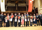 Hromadné foto z udílení Cen Charity Česká republika 2018